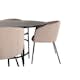Spisegruppe furniture/fashion Copenhagen Ø140 cm med 4 Berit Stoler