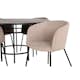 Spisegruppe furniture/fashion Copenhagen Ø140 cm med 4 Berit Stoler