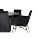 Spisegruppe furniture/fashion Copenhagen Ø140 cm med 6 Petra Stoler