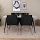 Spisegruppe Venture Home Jolie med 4 Annika Stoler