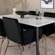 Spisegruppe Venture Home Jolie med 4 Annika Stoler