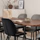 Spisegruppe Venture Home Chicago Spisebord og Elisa Spisestol