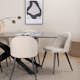 Spisegruppe Venture Home med Piata Spisebord og 6 Valentina Spisestoler