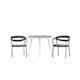 Cafégruppe Venture Home Break Ø90 cm med 2 Slit Stoler