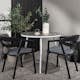 Cafégruppe Venture Home Break Ø90 cm med 2 Slit Stoler