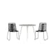 Cafégruppe Venture Home Break Ø90 cm med 2 Lindos Stoler