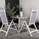 Cafégruppe Venture Home Break Ø90 cm med 2 Albany Stoler