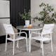 Spisegruppe Venture Home Break med 2 Santorini Stoler