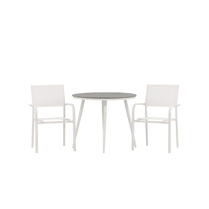 Spisegruppe Venture Home Break med 2 Santorini Stoler