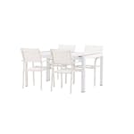 Spisegruppe Venture Home Togo med 4 Santorini Stoler