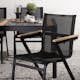 Spisegruppe Venture Home Togo 150x100 cm med 4 Mexico Stoler