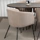 Spisegruppe furniture/fashion Stone med 6 Berit Stoler