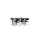Spisegruppe furniture/fashion Stone med 6 Kenth Stoler