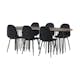 Spisegruppe furniture/fashion Stone med 6 Polar Stoler