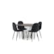 Spisegruppe furniture/fashion Stone med 4 Polar Stoler