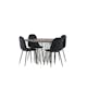 Spisegruppe furniture/fashion Stone med 4 Polar Stoler