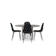 Spisegruppe furniture/fashion Stone med 4 Polar Stoler