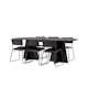 Spisegruppe Venture Home Bootcut Oval med 6 Kenth Stoler