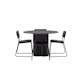 Spisegruppe Venture Home Olivia med 4 Kenth Stoler