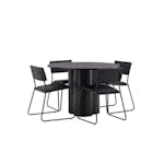 Spisegruppe Venture Home Olivia med 4 Kenth Stoler