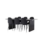 Spisegruppe Venture Home Vail med 6 Polar Stoler