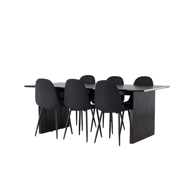 Spisegruppe Venture Home Vail med 6 Polar Stoler