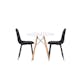 Spisegruppe Venture Home Danburi Ø 60 cm med 2 Polar Stoler
