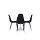 Spisegruppe Venture Home Danburi med 4 Polar Stoler