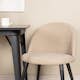 Spisegruppe Venture Home Tempe med 2 Velvet Stitches Stoler