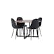 Spisegruppe Venture Home Durango Ø 120 cm med 4 Polar Stoler