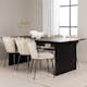 Spisegruppe Venture Home Vail med 6 Limhamn Light Stoler