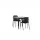Spisegruppe Venture Home Tempe med 2 Baltimore Stoler