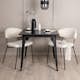 Spisegruppe Venture Home Tempe med 2 Chico Stoler
