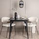 Spisegruppe Venture Home Tempe med 2 Chico Stoler