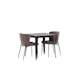Spisegruppe Venture Home Tempe med 2 Modesto Stoler