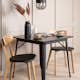 Spisegruppe Venture Home Tempe med 2 Sanjos Stoler