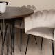 Spisegruppe furniture/fashion Stone med 4 Limhamn Stoler Rundt