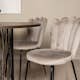 Spisegruppe furniture/fashion Stone Ø120 cm med 4 Limhamn Light Stoler