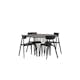Spisegruppe furniture/fashion Stone med 4 Ursholmen Stoler