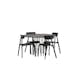 Spisegruppe furniture/fashion Stone med 4 Ursholmen Stoler