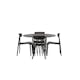 Spisegruppe furniture/fashion Stone med 4 Ursholmen Stoler