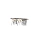 Spisegruppe furniture/fashion Stone med 4 Chico Stoler