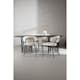 Spisegruppe furniture/fashion Stone med 4 Chico Stoler