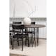 Spisegruppe Venture Home Stone oval med 4st Montros Spisestoler