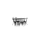 Spisegruppe Venture Home Stone med 4 Tempe Stoler