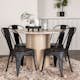Spisegruppe Venture Home Olivia Natur med 4 Tempe Stoler
