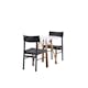 Spisegruppe Venture Home Danburi Ø 60 cm med 2 Montros Stoler