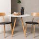 Spisegruppe Venture Home Danburi Ø 60 cm med 2 Sanjos Stoler