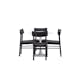 Spisegruppe Venture Home Danburi med 4 Montros Stoler