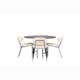 Spisegruppe Venture Home Copenhagen med 4 Chico Stoler